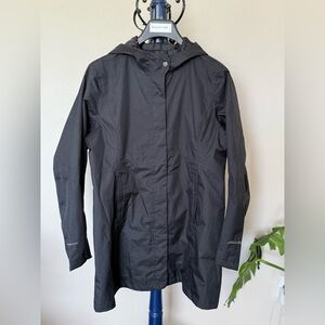 Women's Eddie Bauer Black Weatheredge Coat, Size Large